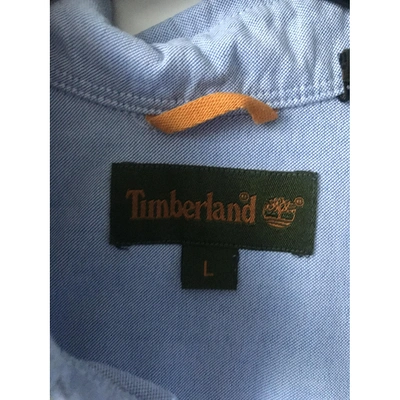 Pre-owned Timberland Shirt In Blue