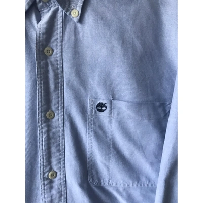 Pre-owned Timberland Shirt In Blue