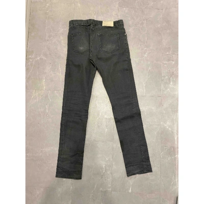 Pre-owned Sandro Trousers In Grey