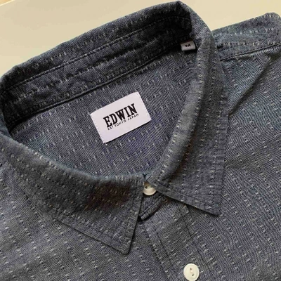 Pre-owned Edwin Blue Cotton Shirts
