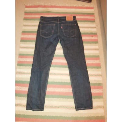 Pre-owned Levi's Blue Cotton Jeans
