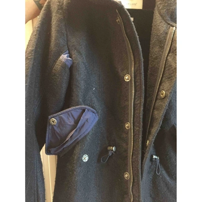 Pre-owned Esemplare Navy Polyester Coat