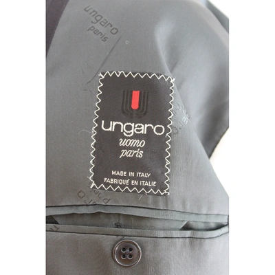 Pre-owned Emanuel Ungaro Black Wool Jacket