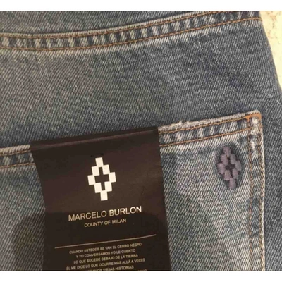 Pre-owned Marcelo Burlon County Of Milan Straight Jeans In Other