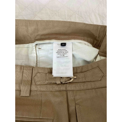 Pre-owned Gucci Brown Cotton Shorts