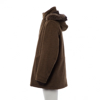 Pre-owned Loro Piana Cashmere Coat In Brown