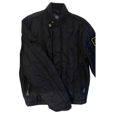 Pre-owned Armani Jeans Vest In Black