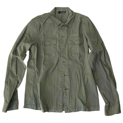 Pre-owned The Kooples Ss18 Khaki Cotton Shirts