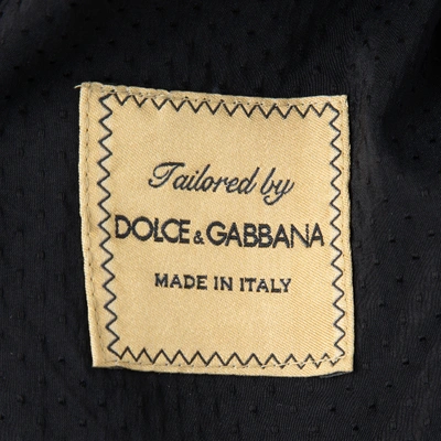 Pre-owned Dolce & Gabbana Green Suede Jacket