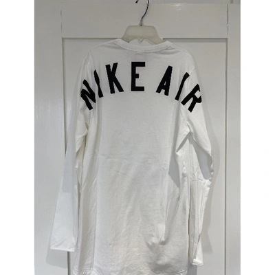 Pre-owned Nike White Cotton T-shirt