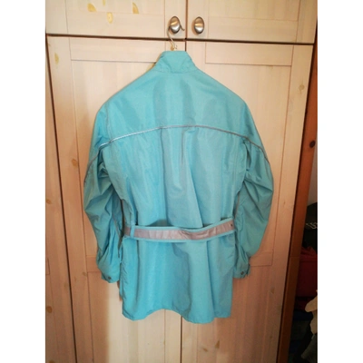Pre-owned Belstaff Jacket In Turquoise