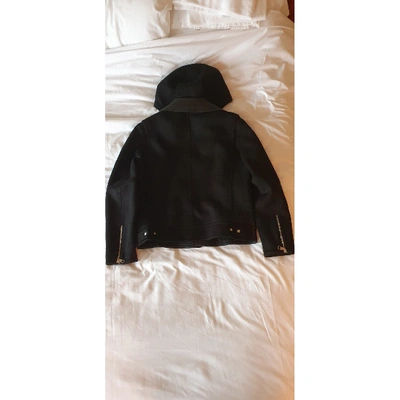 Pre-owned Neil Barrett Leather Jacket In Black