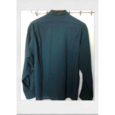 Pre-owned Mugler Green Wool Shirts