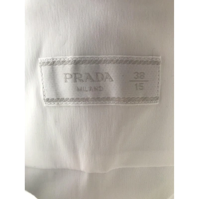 Pre-owned Prada White Cotton Shirts