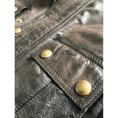 Pre-owned Belstaff Brown Leather Jacket