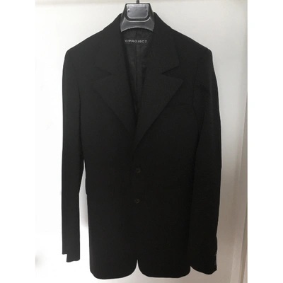 Pre-owned Y/project Suit In Black