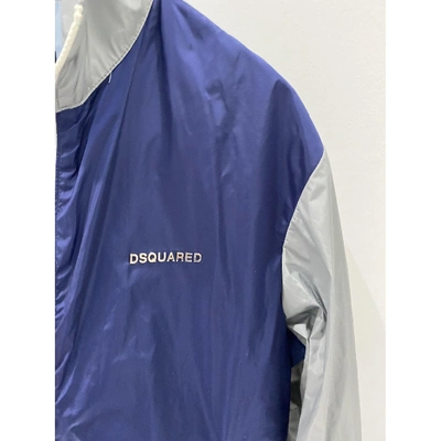 Pre-owned Dsquared2 Jacket In Blue