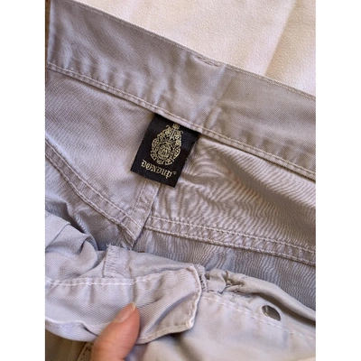 Pre-owned Dondup Trousers In Beige