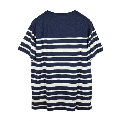 Pre-owned Oliver Spencer Navy Cotton T-shirt