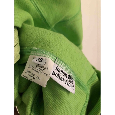 Pre-owned Lucien Pellat-finet Sweatshirt In Green