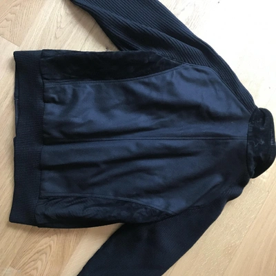 Pre-owned Z Zegna Wool Jacket In Black