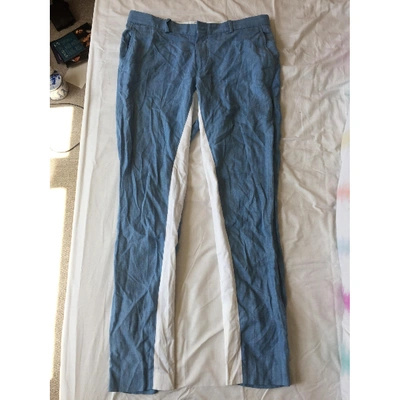 Pre-owned Each X Other Each X  Blue Cotton Suits