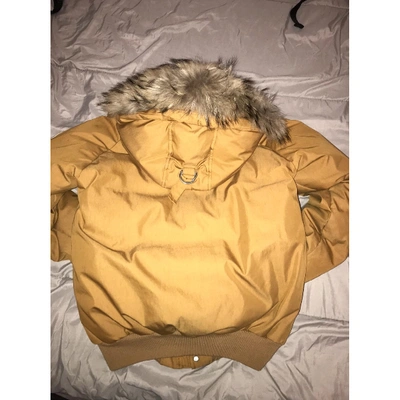 Pre-owned Pyrenex Puffer In Camel
