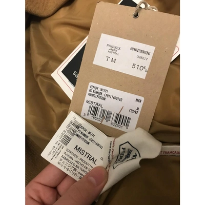 Pre-owned Pyrenex Puffer In Camel