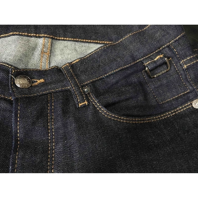 Pre-owned Zadig & Voltaire Straight Jeans In Blue