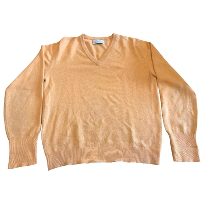 Pre-owned Ballantyne Orange Cashmere Knitwear & Sweatshirts