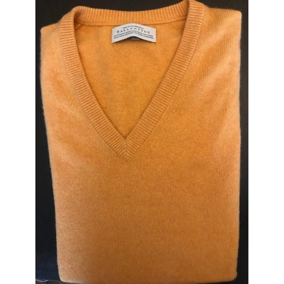Pre-owned Ballantyne Orange Cashmere Knitwear & Sweatshirts