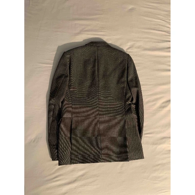 Pre-owned Dries Van Noten Wool Vest In Grey