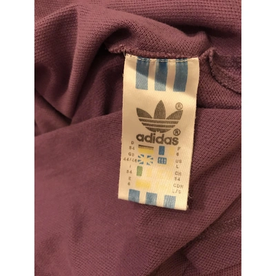 Pre-owned Adidas Originals Purple Cotton T-shirt