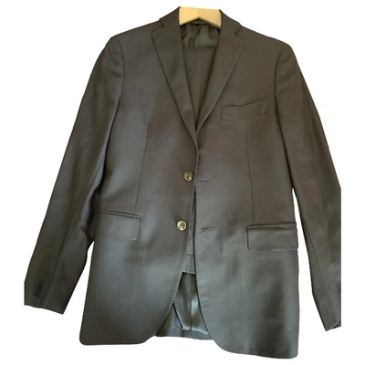 Pre-owned Tonello Suit In Blue