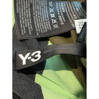 Pre-owned Y-3 Green Polyester T-shirt