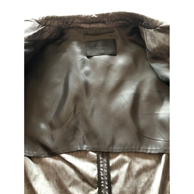 Pre-owned Prada Grey Coat