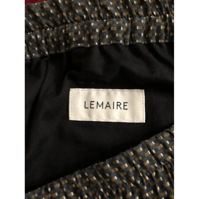 Pre-owned Lemaire Trousers In Multicolour