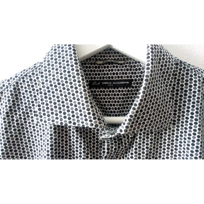 Pre-owned Daniele Alessandrini Shirt In Grey