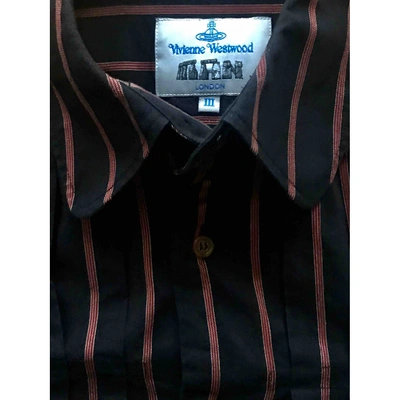 Pre-owned Vivienne Westwood Brown Cotton Shirts