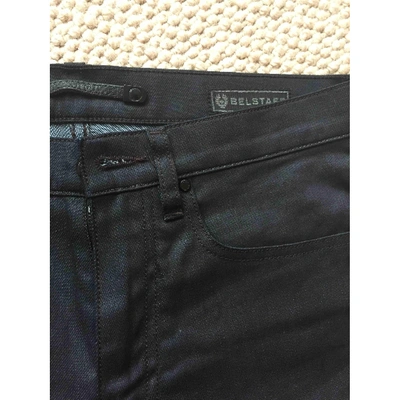 Pre-owned Belstaff Navy Cotton Jeans