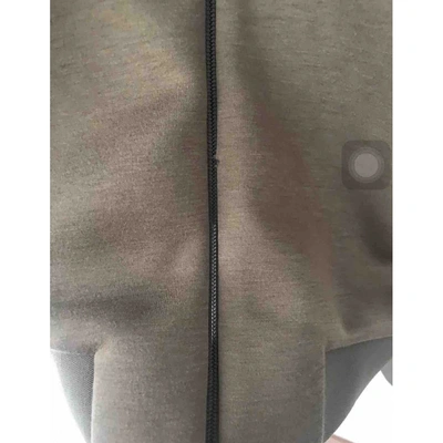 Pre-owned Fendi Jacket In Khaki