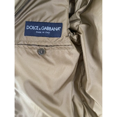 Pre-owned Dolce & Gabbana Jacket In Khaki