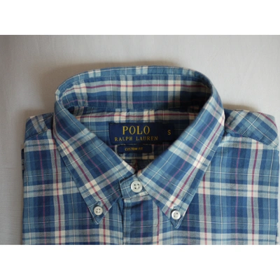 Pre-owned Polo Ralph Lauren Shirt In Blue