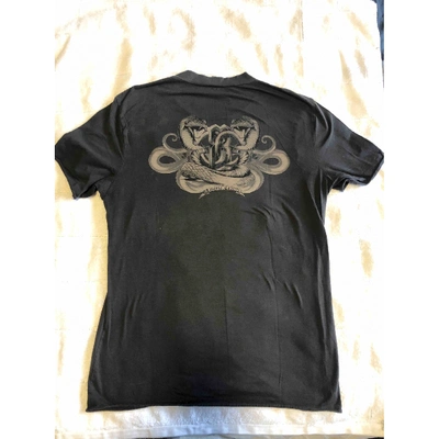 Pre-owned Roberto Cavalli Brown Cotton T-shirt