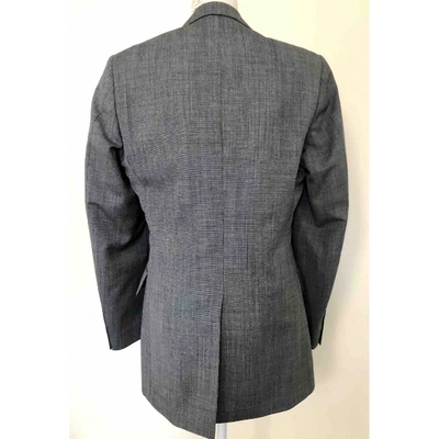 Pre-owned Gieves & Hawkes Wool Vest In Grey