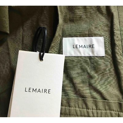 Pre-owned Lemaire Vest In Khaki