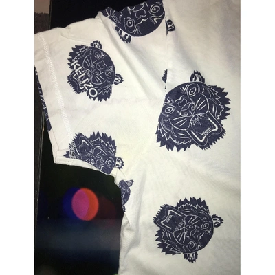 Pre-owned Kenzo White Cotton T-shirts