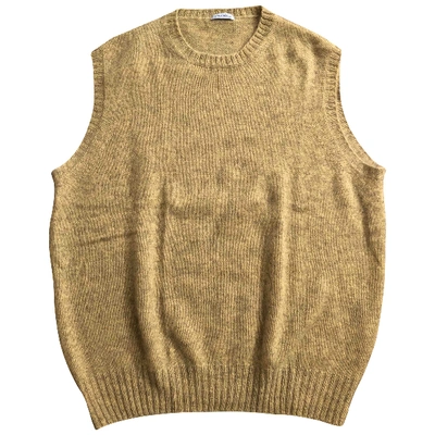 Pre-owned Malo Cashmere Vest In Green
