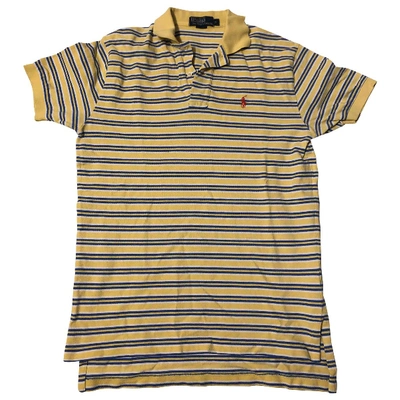 Pre-owned Polo Ralph Lauren Polo Shirt In Yellow