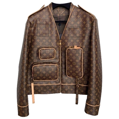 Pre-owned Louis Vuitton Jacket In Brown